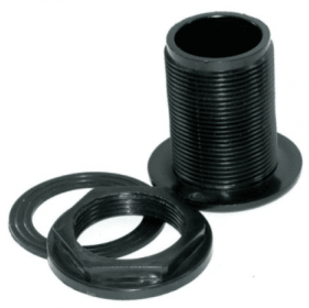 Lifegard Aquatics Slip Bulkhead Fitting - 1"