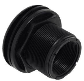Lifegard Aquatics FPT X FPT Bulkhead - 1 1/2"
