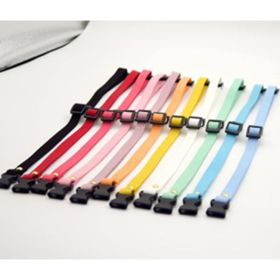 Pet Supplies Pet Cat Dog Accessories Bow Collar Diy Collar Korean Velvet Adjustable (Option: Pink-L)